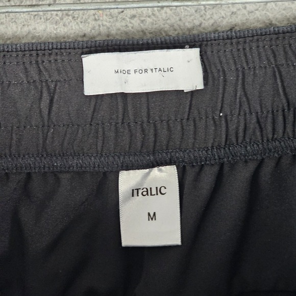 Italic Jogger Pants Mens Medium Athletic Gym & Training Tapered Leg Drawstring - Picture 6 of 8